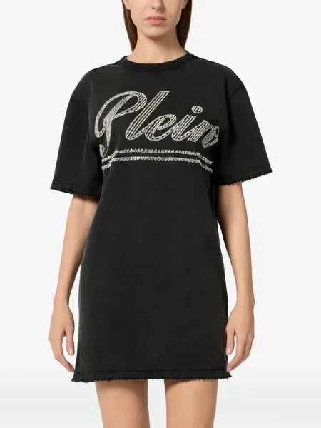 Mini rochie mini Philipp Plein de costum mini negru