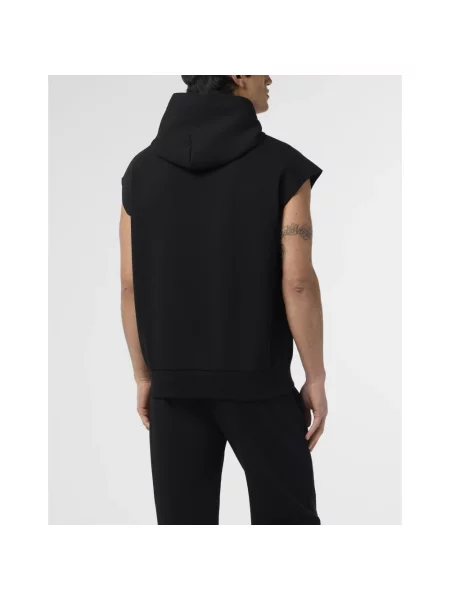 Bluza z kapturem Plein Sport czarna