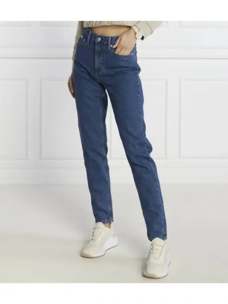 CALVIN KLEIN JEANS Farmer | Mom Fit kék