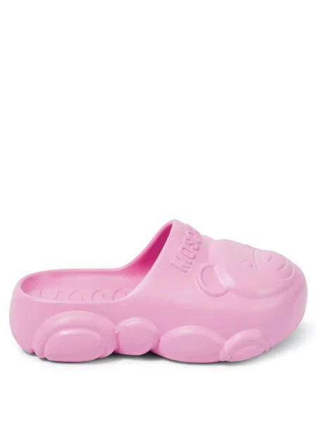 Πεδιλα clogs Moschino ροζ