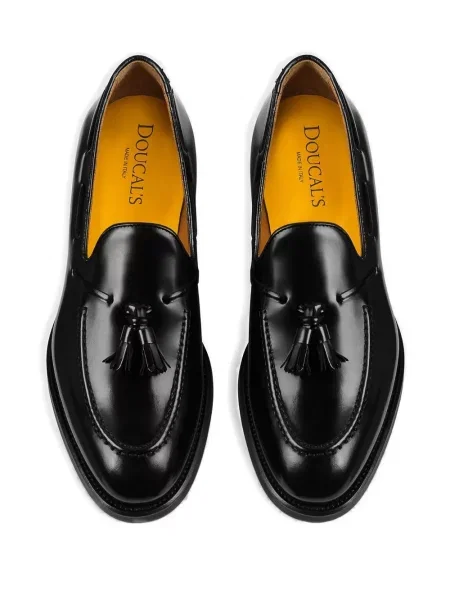 Pantofi loafer Doucal's din piele negru