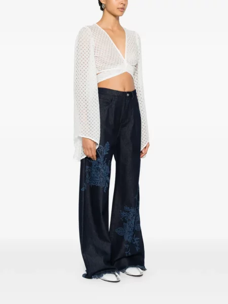Top Missoni alb