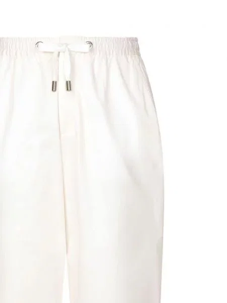 Juosmuo kelnės Dolce & Gabbana balta