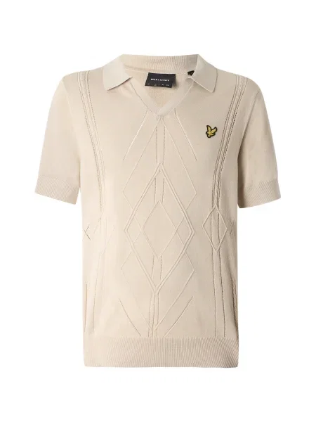 Lyle & Scott Pulover Argyle' bej