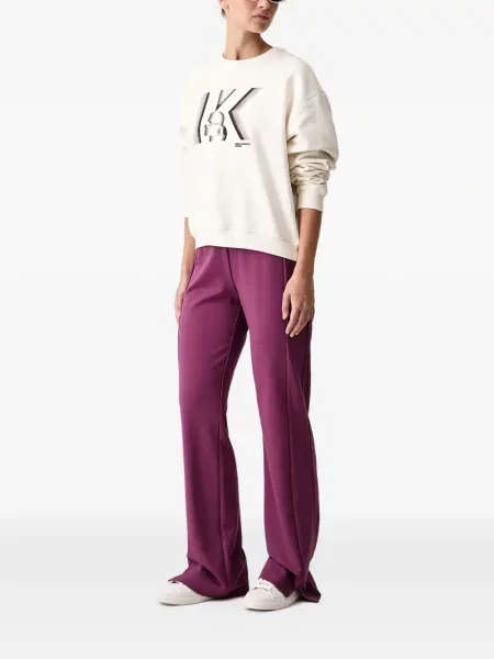 Pantaloni Karl Lagerfeld Jeans violet