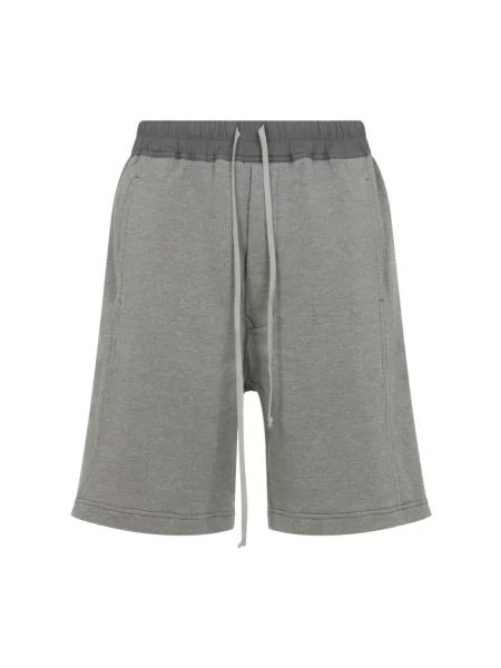 Szerokie szorty Rick Owens w kolorze melanż szare