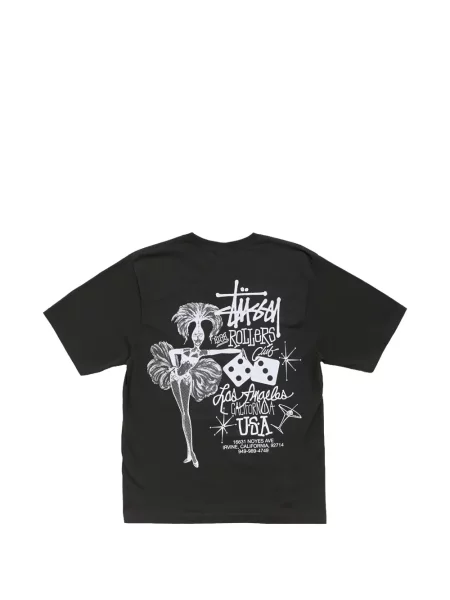 Tricou Stüssy cu imagine negru