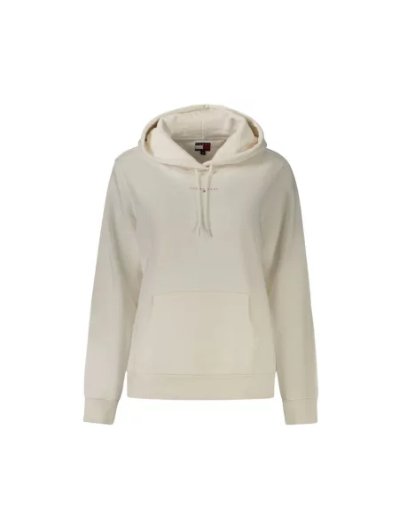 Tommy Hilfiger Bluzy Kobieta S Bluza z Kapturem biały