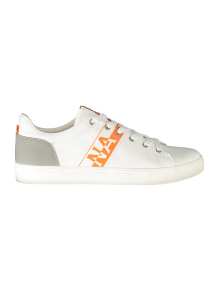 Sneakersy Napapijri sznurowane białe