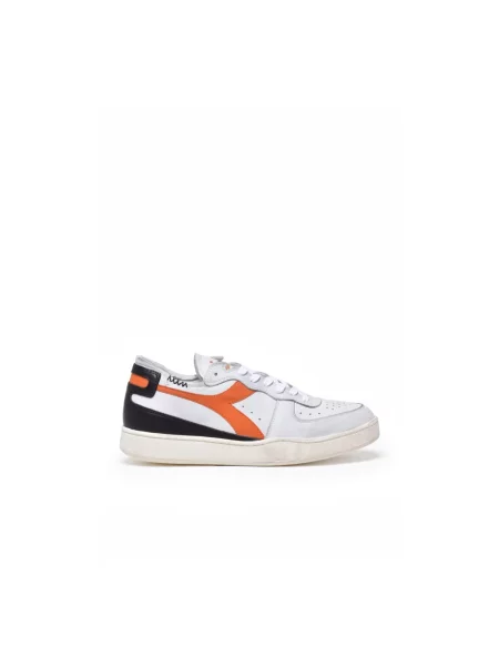 Sneakersy Diadora skórzane białe