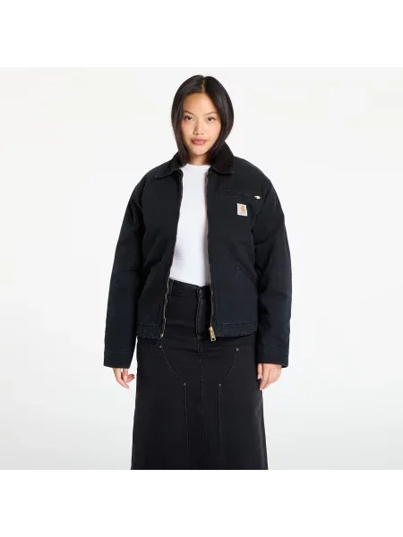 Jacheta Carhartt WIP OG Detroit Jacket Black/ Black Stone Canvas L negru