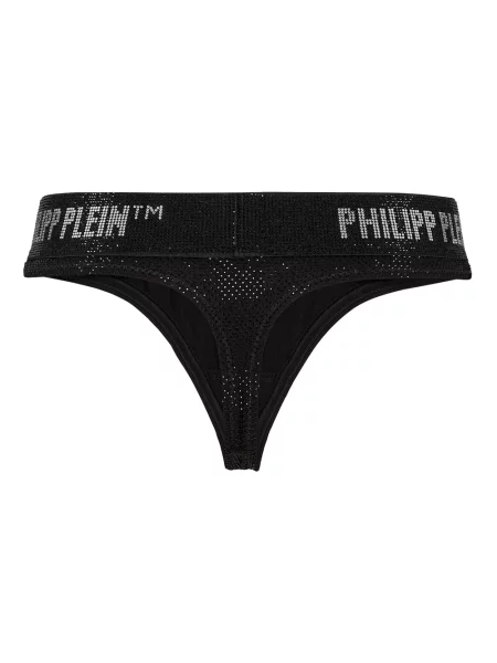 Stringi Philipp Plein czarne
