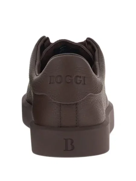 Sneakerși Boggi Milano din piele maro