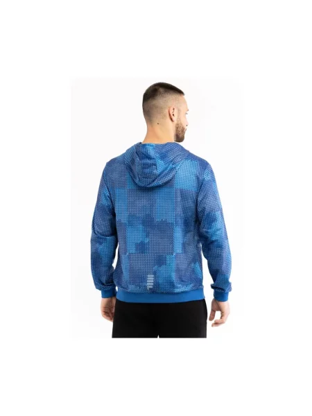 Bluza z kapturem Fila z kapturem niebieska