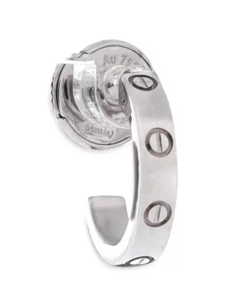 Cercei Cartier alb