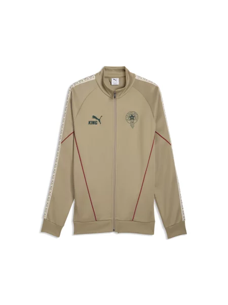 PUMA kurtka dresowa Morocco KING Anthem Akcesoria S beżowy