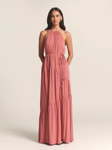 St MRLO Společenské šaty ELIZA MAXI DRESS' pink