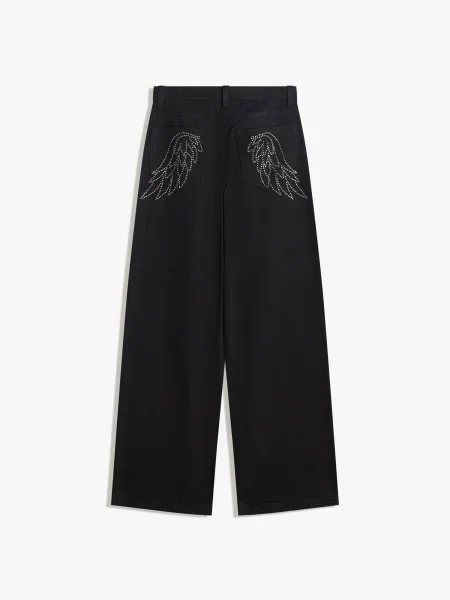 Bershka Jeans negru