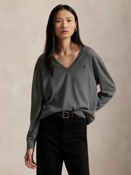 POLO RALPH LAUREN Pulover gri