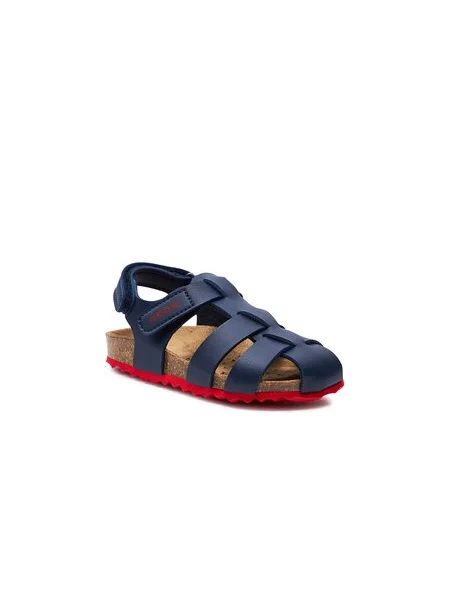 Sandály Geox B Sandal Chalki Boy S Tmavomodrá