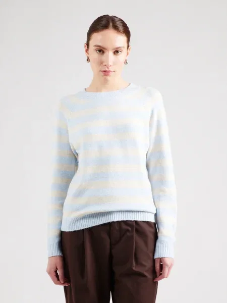 VERO MODA Sveter VMDoffy svetlomodrá žltá