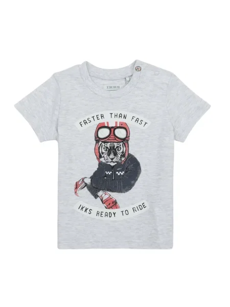 Tricou copii Ikks gri