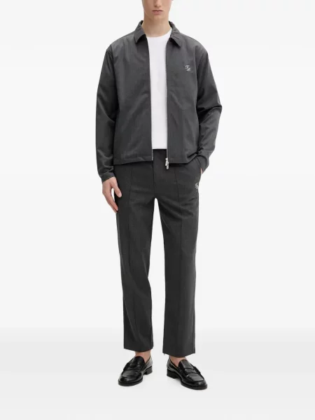 Geacă Filling Pieces cu broderie gri