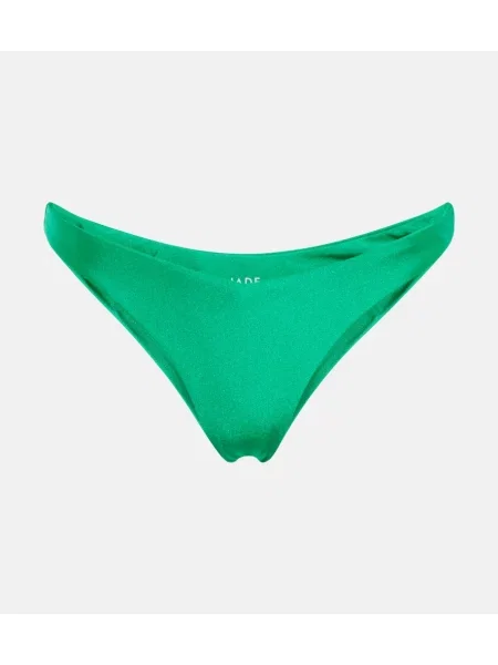 Bikini Jade Swim cu talie joasă verde
