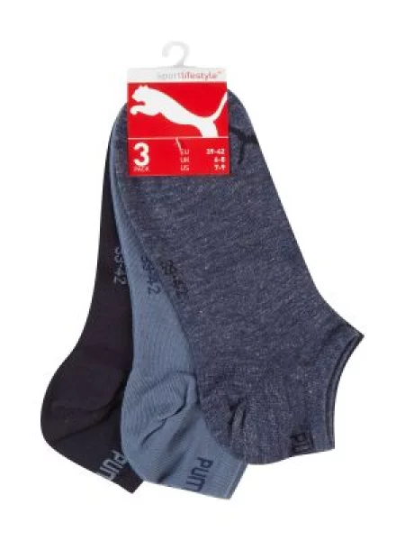 Skarpety z elastycznymi ściągaczami w zestawie 3 szt. Puma