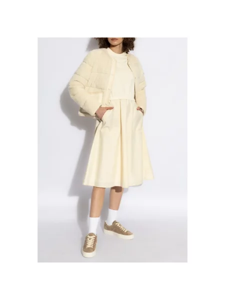 Sukienka Moncler beżowa