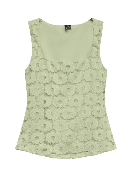 VERO MODA Top VMJANELLE pastel verde