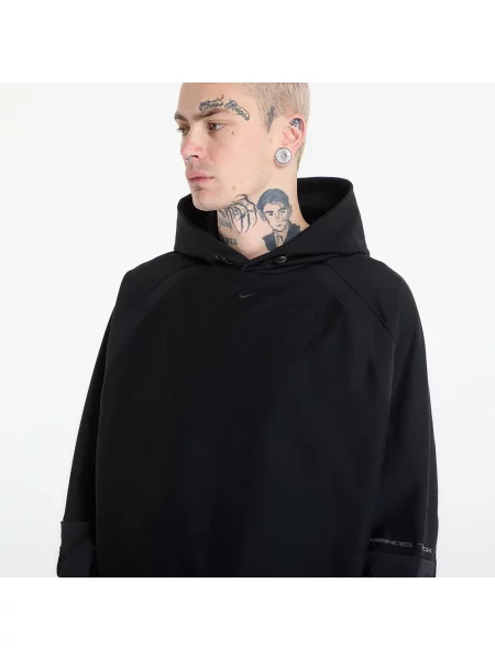 Φούτερ Nike Tech Dri-FIT Shori Knit Utility Hoodie Black/ Black/ Black L μαύρο