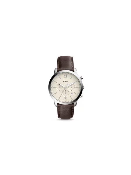 Fossil Hodinky Neutra Chrono Hnědá béžové