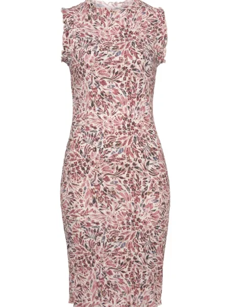 VIVANCE Rochie de vară crem / fumuriu / roz pal albastru