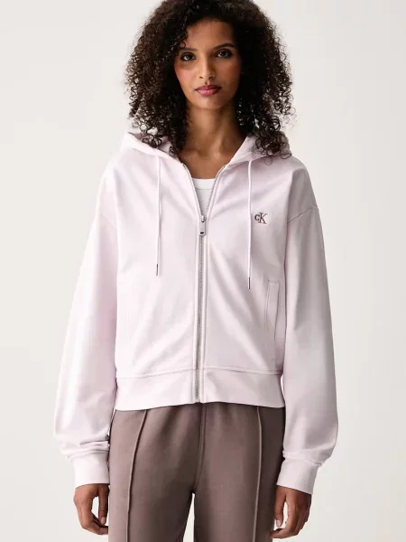 Calvin Klein Jeans hanorac pentru femei din roz
