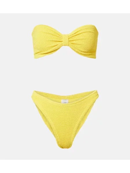 Bikini Hunza G galben