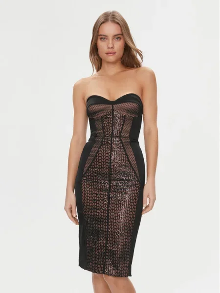Elisabetta Franchi Rochie cocktail negru
