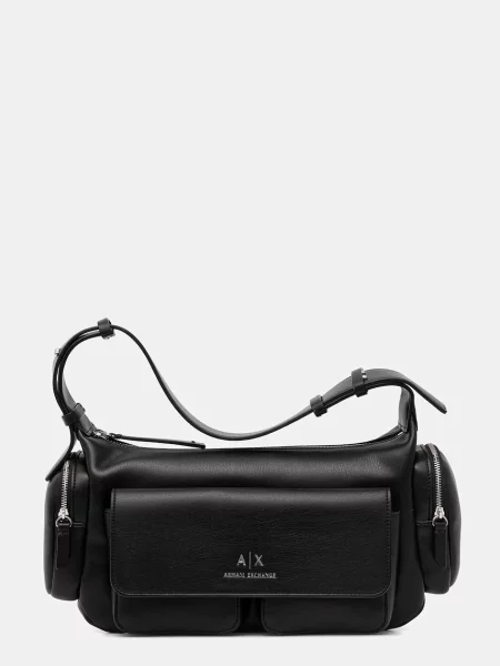 Geantă Armani Exchange negru