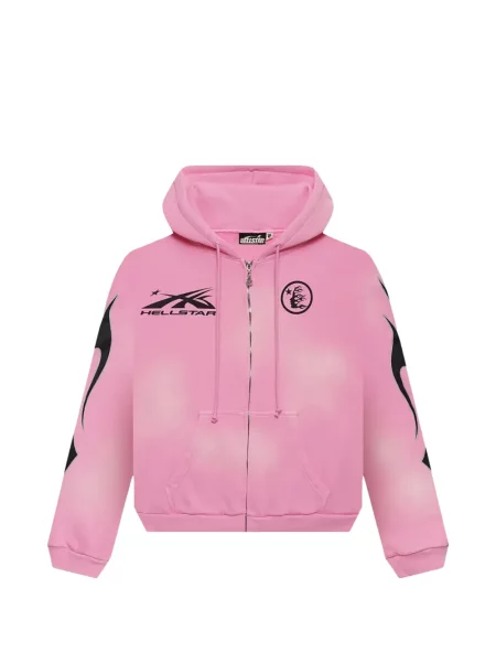 Hoodie Hellstar με σχέδιο ροζ