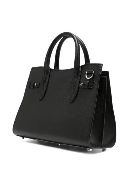 Geantă shopper Aigner din piele negru