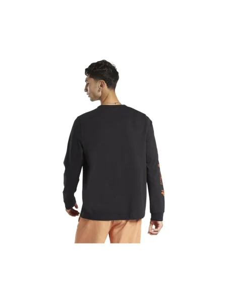 Tricou mânecă lungă Reebok Sport cu mâneci lungi lung negru