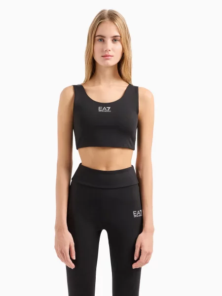 Спортивный топ Ea7 черный