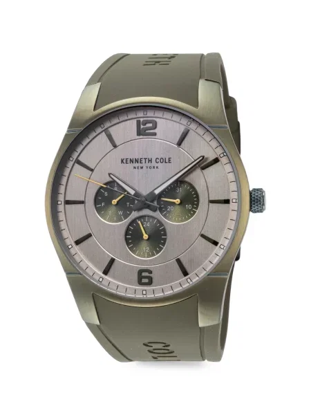 Ceas Kenneth Cole cu autograf gri