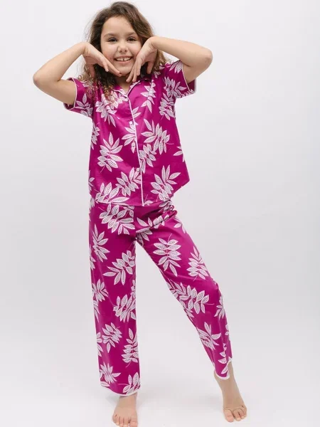 Детская пижама Cyberjammies розовая