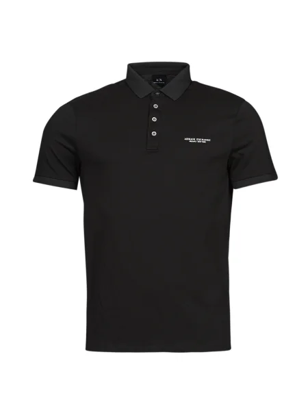 Polo Armani Exchange negru