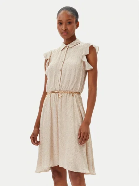 Vsakodnevna obleka Fracomina bež