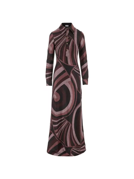 Rochie Pucci cu imagine maro