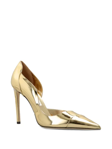 Pantofi cu toc Jimmy Choo auriu