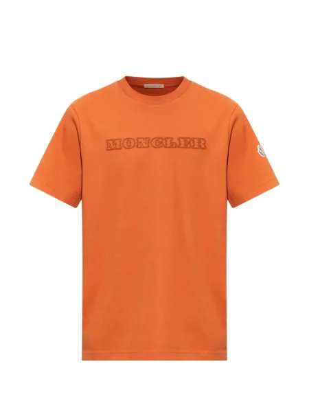 Tricou Moncler cu autograf portocaliu