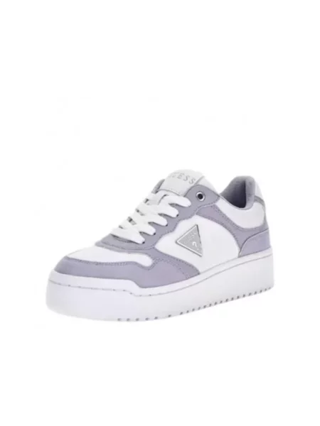 Sneakersy Guess z logo fioletowe